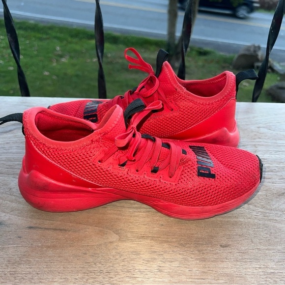 PUMA Cell Optic Flight Suit Energy Red - Size 8 - Picture 8 of 11